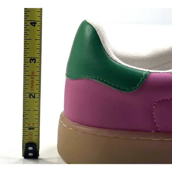 Steve Madden Reformer Womens Pink Multi Sneakers Size 7.5M New $100 A - Picture 8 of 10